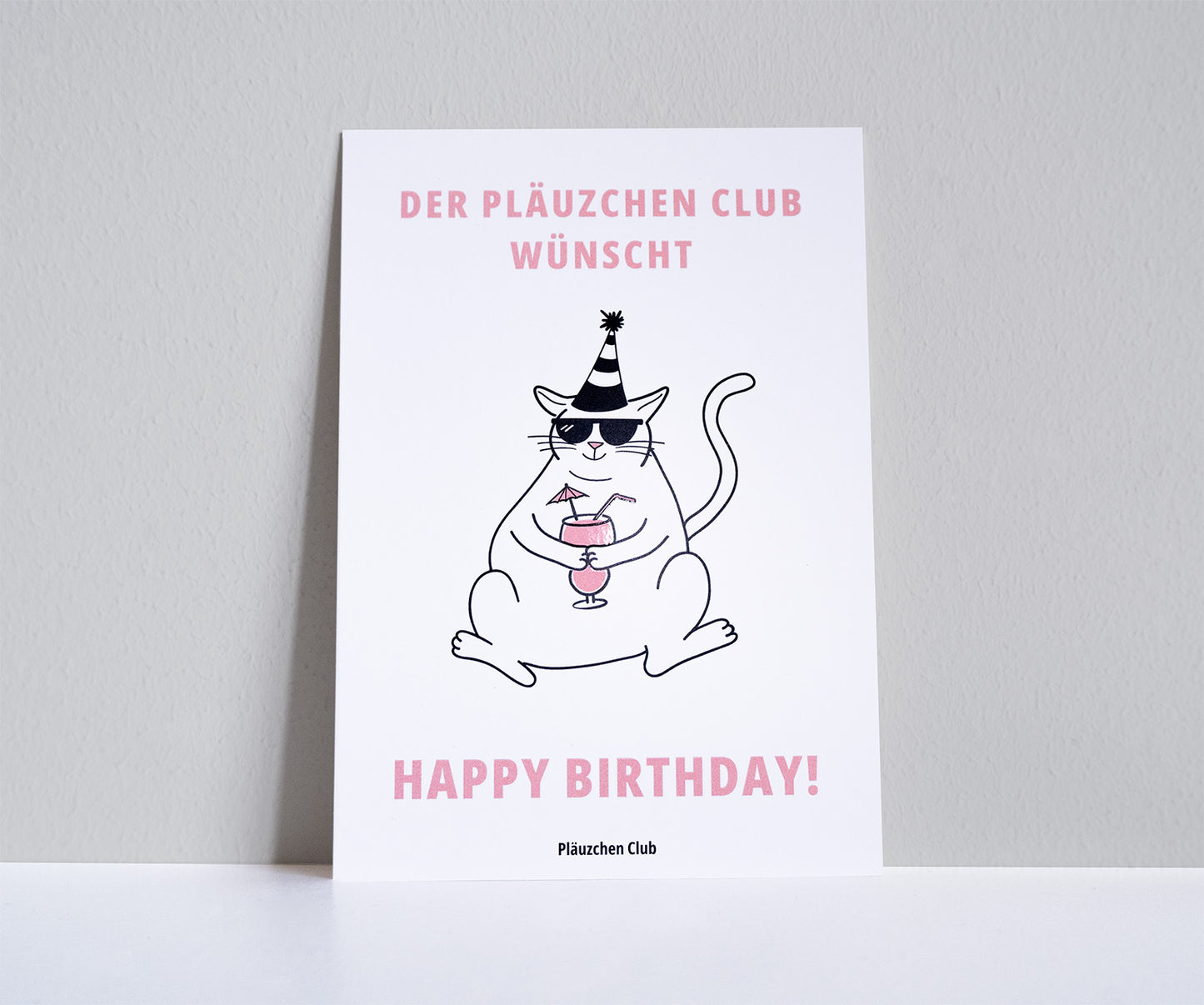 "Happy Birthday" Pläuzchen Club Postkarten 3er Set