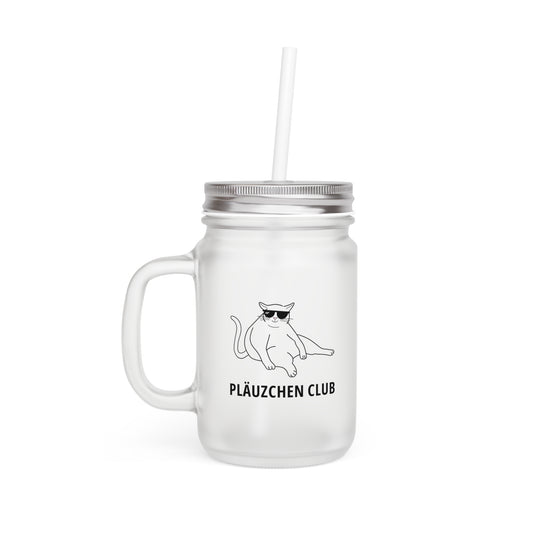 Pläuzchen Club Marmeladen-Glas Mason Jar